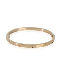 Pre-Owned Cartier Yellow Gold Diamond Small Model Love Bracelet
