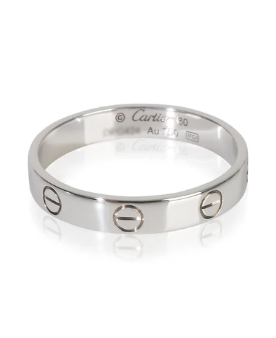 Pre-Owned Cartier Cartier White Gold Small Model Love Ring