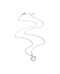Pre-Owned Tiffany & Co Platinum Diamond Metro Heart Pendant