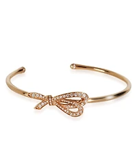 Pre-Owned Tiffany & Co Bow Bracelet in 18k Rose Gold 0.82 Ctw