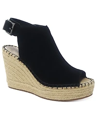 Kenneth Cole New York Women's Olivia Espadrille Peep-Toe Wedges