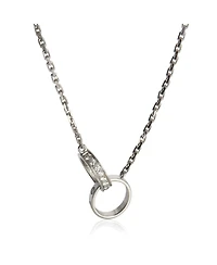 Pre-Owned Cartier White Gold Diamond Love Necklace