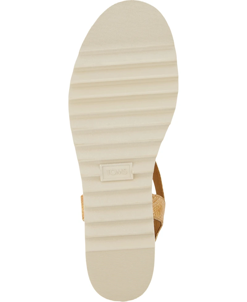 Toms Women's Diana Platform Wedge Sandals