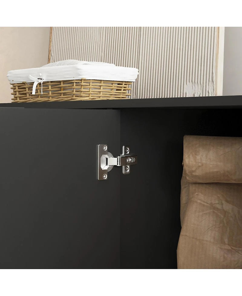 Streamdale Modern Buffet Cabinet with Storage, Fluted Sideboard, Credenza, Console Table