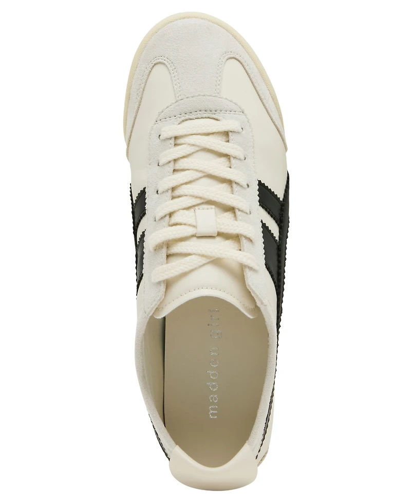 Madden Girl Women's Glide Lace-Up Low Profile Sneakers