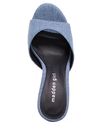 Madden Girl Women's Gibson High-Heel Slip-On Sandals
