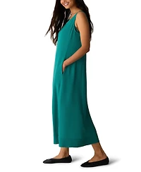 Eileen Fisher Women's Ballet Neck Maxi Dress
