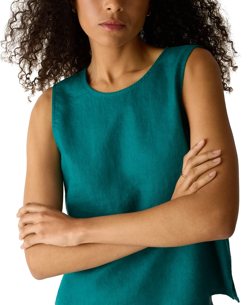 Eileen Fisher Women's Round Neck Shell Top