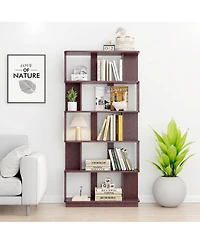 Rainsken 5-Tier Bookcase
