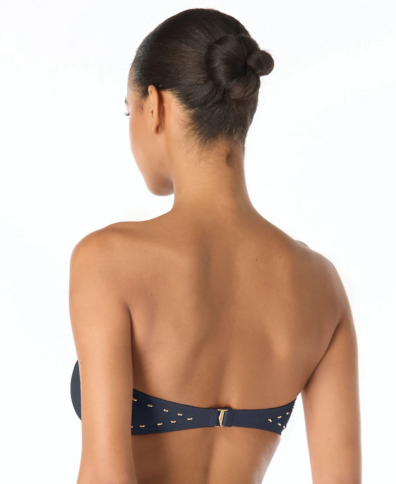 Michael Kors Women's Bandeau Neck Bikini Top