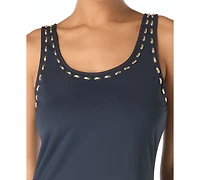 Michael Kors Women's Sleeveless Cover-Up Swim Dress