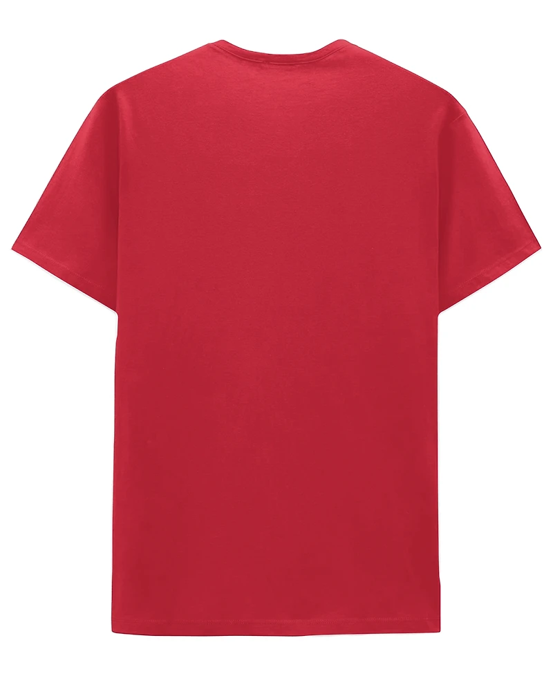 Hybrid Apparel Men's Short-Sleeve Crewneck Pull-On T-Shirt