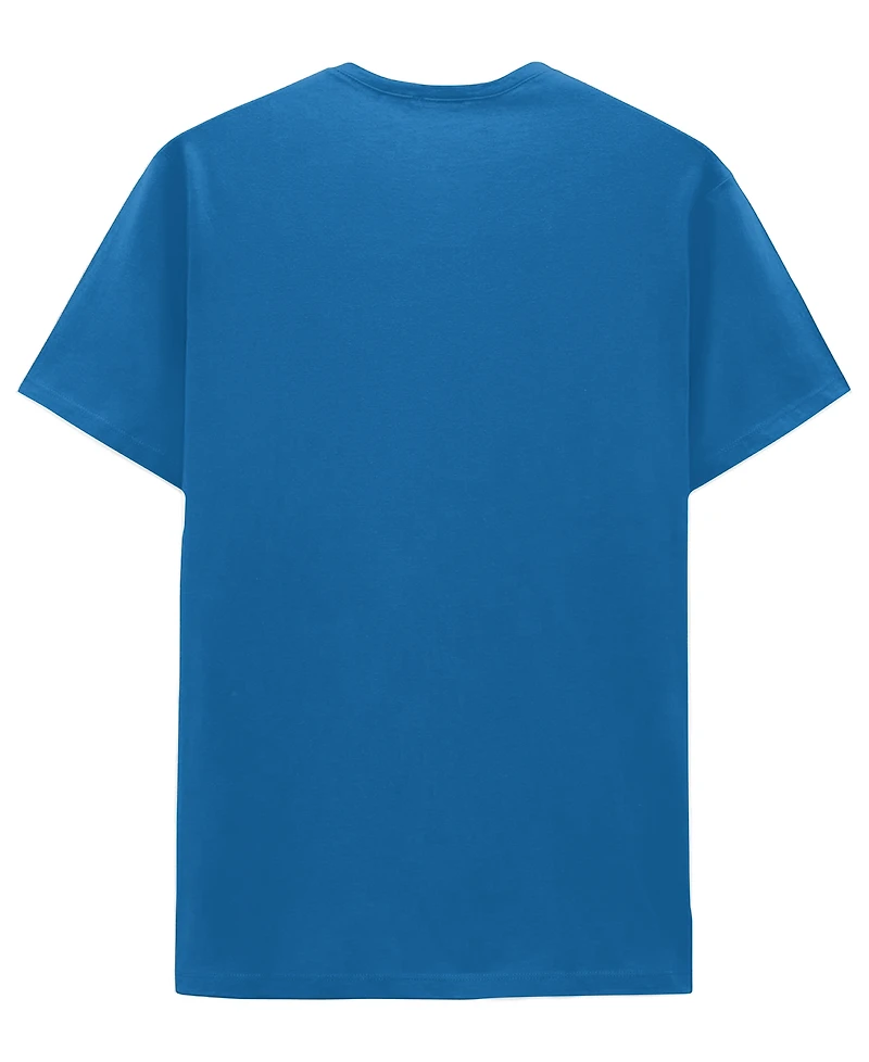 Hybrid Apparel Men's Short-Sleeve Crewneck Classic Fit T-Shirt