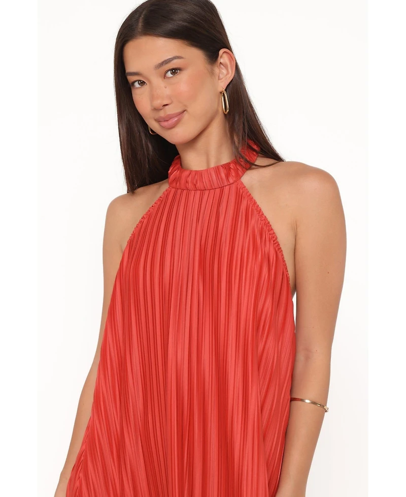 Petal and Pup Women's Woemens Tyra Halterneck Mini Dress