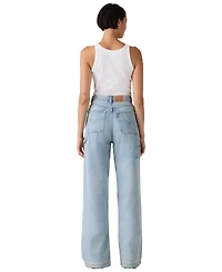 Levi's Women's Cinch-Waist Carpenter Lightweight Baggy Jeans