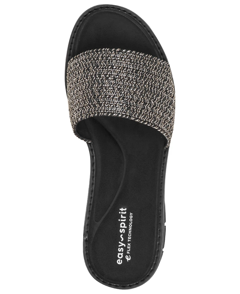 Easy Spirit Women's Jaeya eFlex Lightweight Slip-On Sandals