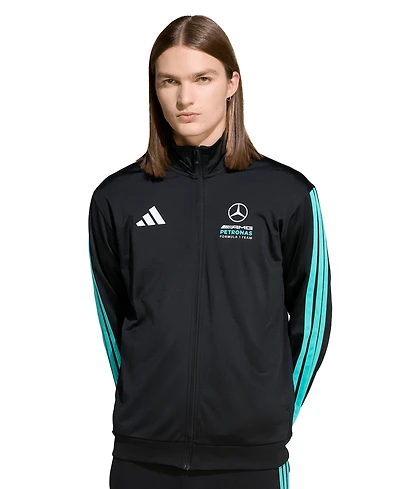 adidas Men's Mercedes Formula 1 Long-Sleeve Track Jacket