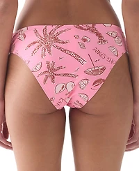 kate spade new york Women's Printed High-Cut Swim Bottoms