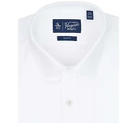 Penguin Men's Slim-Fit Collared Oxford Dress Shirt
