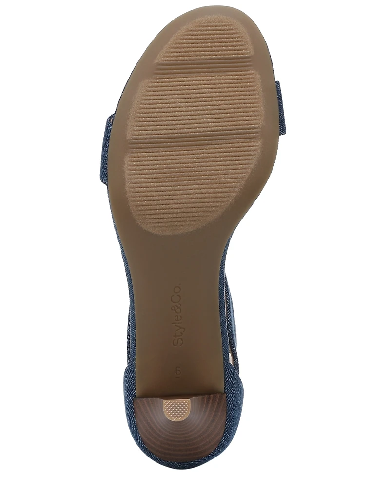 Style & Co Women's Paycee Two-Piece Dress Sandals, Created for Macy's