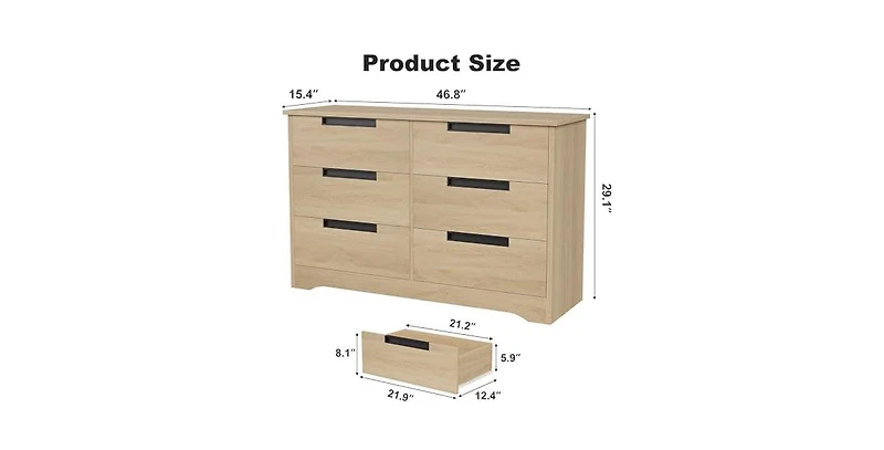 Gaomon Drawer Dresser for Bedroom