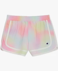 Champion Girls' 7-16 Printed Woven Varsity Pull-On Shorts
