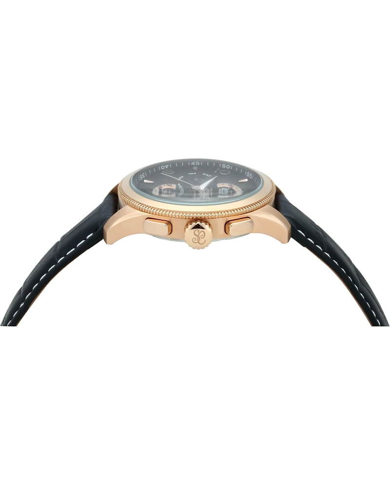 Invicta S.Coiffman Men's SC0111 Heritage Quartz Black Dial Watch