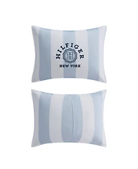 Tommy Hilfiger Berkeley Stripe Washed Microfiber -Pc. Comforter Set