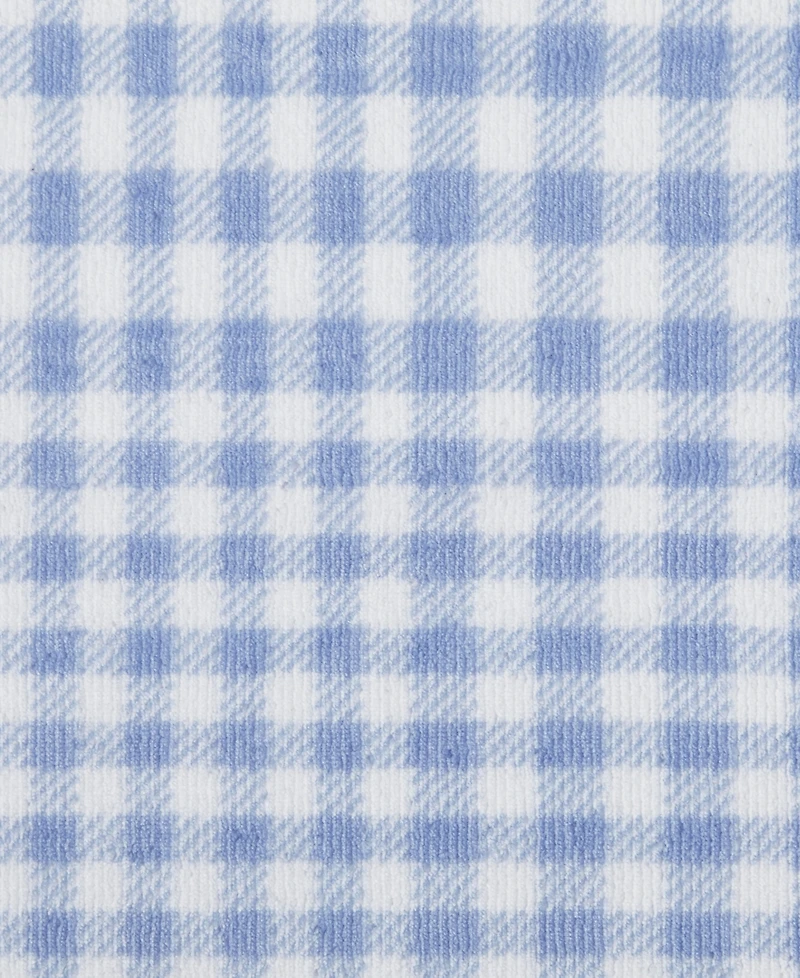 Tommy Hilfiger Modern Check Printed Plush Throw, 70" x 50"