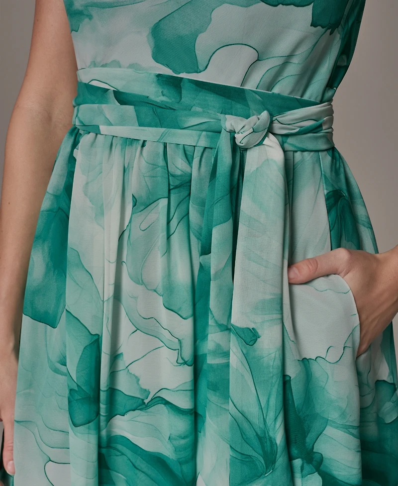 Donna Karan New York Women's Chiffon Ball Gown