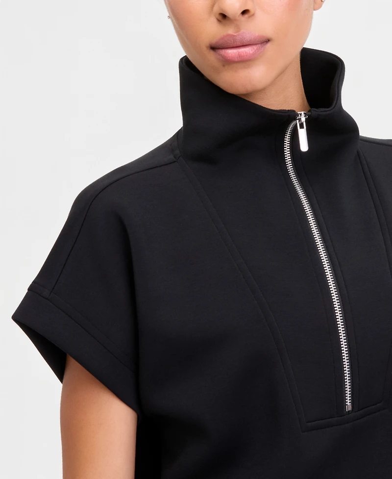 Id Ideology Women's Quarter-Zip Sleeveless Top, Macy's Exclusive