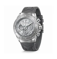 Technomarine Men's Tm-225001 Manta Quartz VD53 Silver Dial Watch