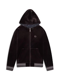 Sergio Tacchini Men's Viaggioa Reversible Velour Track Jacket