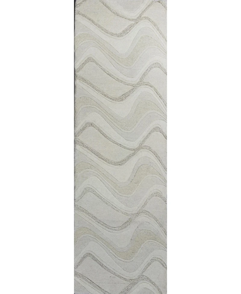 Kas Eternity Waves 2'3" x 7'6" Runner Area Rug