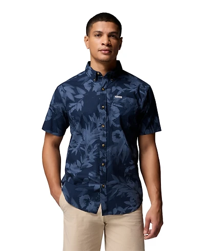 Columbia Men's Rapid Rivers Printed Short Sleeve Shirt