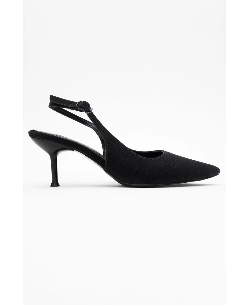 Prologue Shoes Women's Caisa Slingback Pointed Toe Pump