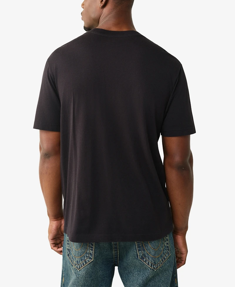 True Religion Men's Short-Sleeve Patch Logo T-Shirt