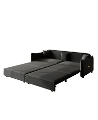 Streamdale Furniture 81.9" King Pull Out Sofa Bed