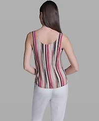 Bcbg Women's Striped Sleeveless Top