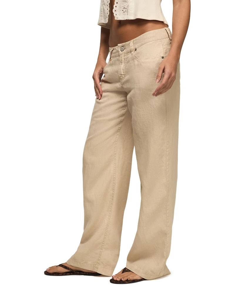Lucky Brand Women's Baggy Wide Leg Pants