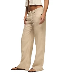 Lucky Brand Women's Baggy Wide Leg Pants