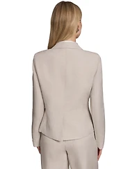 Calvin Klein Women's Two-Button Notch-Lapel Blazer