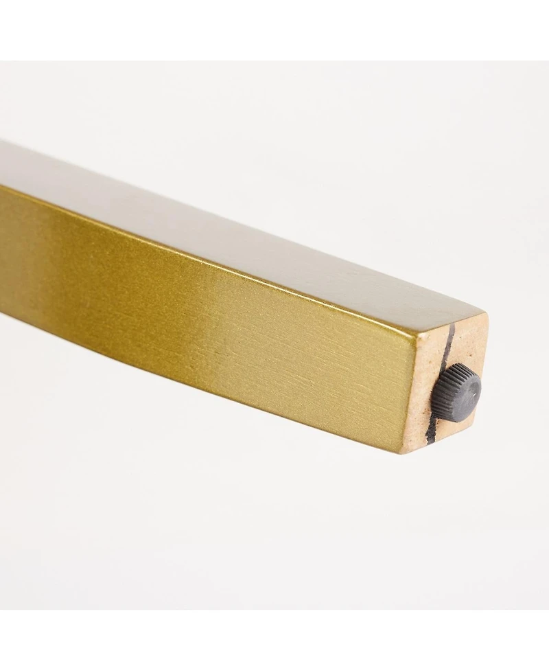 Streamdale Furniture Mid-Century Modern Lion Head Velvet Dining Chairs