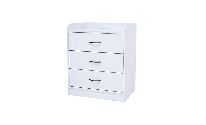 Kings Brand Furniture Wood 3 Drawer Chest