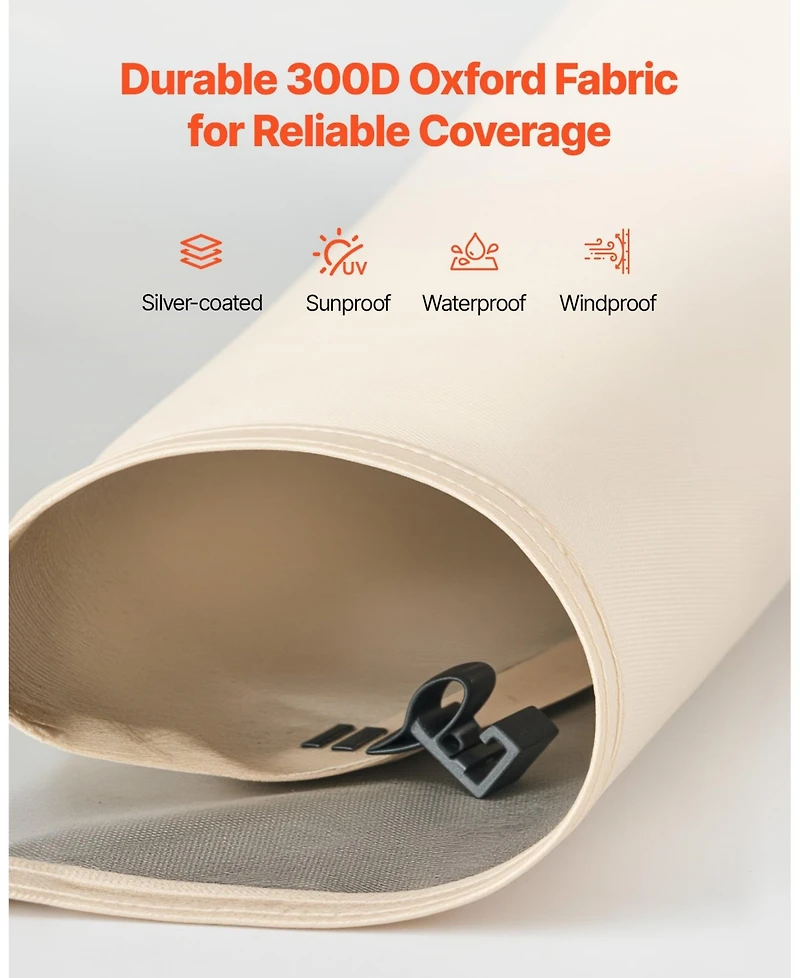 Mecale Sun Shade Covers for 6 x 6 Ft Screen House Tent, Pack of 2