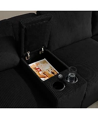 Streamdale Furniture U Shaped Cloud Couch Sectional Sofa