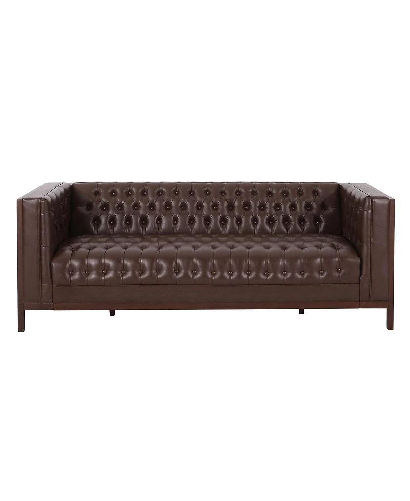 Streamdale Furniture Contemporary Upholstered Sofa with Button-Tufted Diamond Stitching
