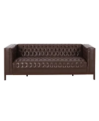 Streamdale Furniture Contemporary Upholstered Sofa with Button-Tufted Diamond Stitching