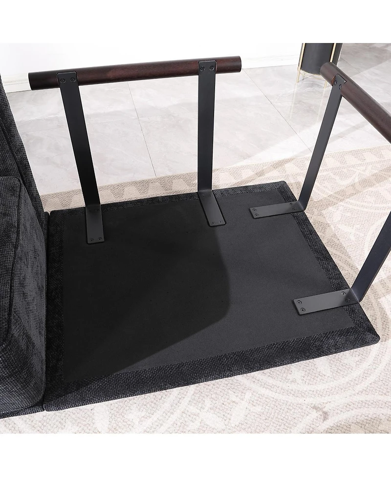 Streamdale Furniture Fashionable modular chenille sofa with iron and wood frame