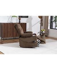 Streamdale Furniture Ultra-wide electric lounge chair with massage, heating, and standing function